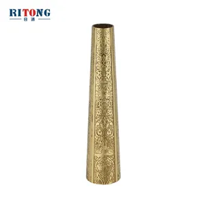 RITONG 30 Years Of Industry Experience Processing Customized Brass Castings Copper Fittings Conical Furniture Lighting Tubes