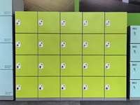 Cadenas en plastique Easy Locker E-380-IMD écologique, résistant à la rouille, étanche, anti-rayures, anti-âge, avec clé, pour boîte de plage