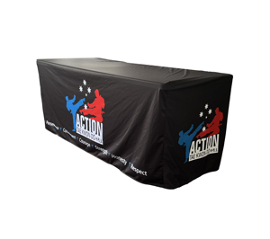 Căng vải biểu tượng tùy chỉnh và thiết kế thương mại hiển thị bảng vải hình chữ nhật được trang bị 6ft 8ft bảng bìa cho quảng cáo khuyến mãi - Product Image 1