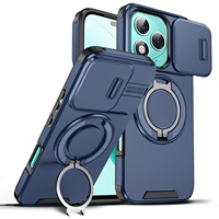 Funda Protectora para Honor X9D con Diseño Animal Lingke, Anillo Magnético y Soporte Deslizable con Ventana