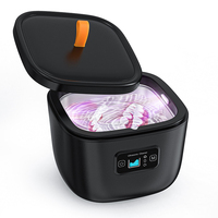 Nettoyeur à ultrasons électrique 45 kHz à 3 modes avec minuterie automatique pour bijoux et appareils dentaires, réservoir de 255 ml – Meilleures ventes