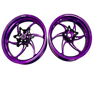 Jantes de moto en aluminium forgé, ensemble avant et arrière pour Honda Forza 350, pièces de rechange pour la course - Product Image 2