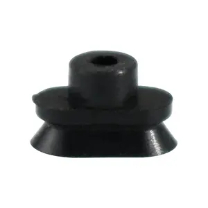 Long Oval Double Hole Vacuum Suction Cup 3.5x7B Series Silicone Suction Cup Vacuum Sucker Suction Cup Factory