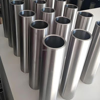 Pipa Paduan Titanium Tanpa Sambungan & Dilas untuk Dirgantara & Teknik Presisi Gr2 Gr5 30mm-150mm