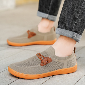 Zapatillas Deportivas Casuales para Hombre, Negras, de Malla, con Cordones, Punta Redonda, Transpirables, Suela de Goma, Entresuela de EVA, para Todas las Temporadas, Venta al Por Mayor - Product Image 6
