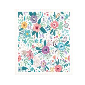 Esponja de limpieza de cocina biodegradable ecológica, paño de cocina sueco con textura de rombo y logotipo personalizado - Product Image 3