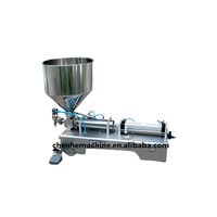 Machine pneumatique semi-automatique modèle G1WG100 pour vêtements, sacs, boissons, huiles, poudres, haute précision, acier inoxydable 304/201
