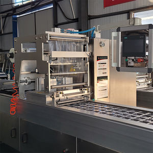 Macchina confezionatrice sottovuoto multifunzione automatica per alimenti di mare e carne congelata termoformatura pellicola e sacchetto per pesce e carne - Product Image 4