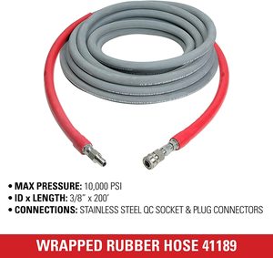 Оптовая продажа, шланг высокого давления для очистки воды Gray3/8 дюймов - Product Image 5