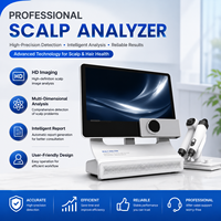 Analyseur de cuir chevelu intelligent Bitmoji T5 Ai, analyseur de cheveux à 3 spectres, scanner d'analyse des cheveux, analyseur intelligent du cuir chevelu et de la peau 200x HD