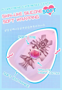 Männlicher <span class=keywords><strong>Masturbator</strong></span> Silikon-Vagina für Männer Pussy Pocket Heizung Saugfunktion Masturbationsbecher Sexspielzeug für Erwachsene Produkt - Product Image 3