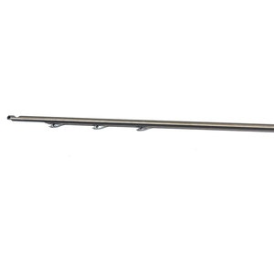 Varilla de Pesca Submarina de 9.5mm, Acero Inoxidable 17-4PH, Doble Aleta, 4 Aletas de Tiburón, Marca OMER, 100-200cm - Product Image 4