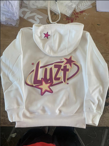 HeavyWeight Polyester Cotton <b>Oversized</b> <b>Men</b> <b>Hoodies</b> Custom Logo Streetwear Pullover Unisex Plain Puff Print <b>Hoodies</b> <b>for</b> <b>Men</b> - Product Image 4