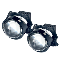 Nouveau projecteur antibrouillard Bi-LED 3 pouces 90W à triple lentille, faisceau Hi/Lo super lumineux, lampe de retrofit automobile LED H8 H11 9005 9006 12V