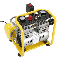 Portable 8bar/10 bar 9 litres électrique silencieux pcp compresseur d'air électrique sans huile