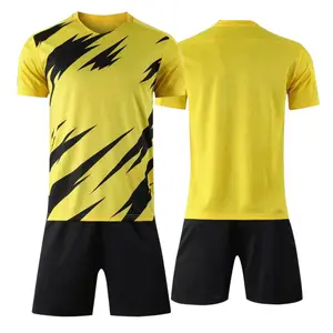 Training And Sports Wear Soccer Uniforms New Model Latest Printing With Customized Logo Soccer Uniform Set Football Jersey