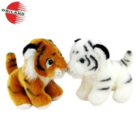 Jouet en peluche paillettes grand yeux, tigre en peluche, animal en peluche, poupée, cadeau, vente en gros,