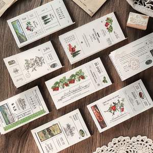 स्टॉक विंटेज ढीली पत्ती जर्नलिंग मेमो पैड के साथ योजना और जर्नल सजावट के लिए लंबे आंसू-बंद पृष्ठों के साथ - Product Image 1