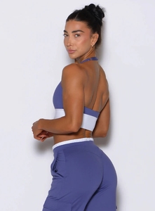 Ensembles de <span class=keywords><strong>yoga</strong></span> ajustables et légers pour femmes, confortables et respirants en spandex, avec soutien-gorge halter à maintien élevé et coussinets amovibles pour la gym - Product Image 2