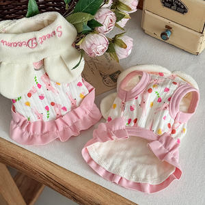 JM-yeni <span class=keywords><strong>Pet</strong></span> polar ev giysileri karikatür tavşanlar ile eklenebilir - Product Image 2