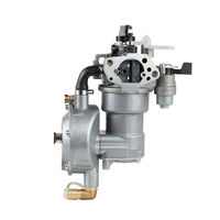 GX390 Carburateur double carburant Pompe à eau Moteur Auto Switching Gasoline NG Conversion Kit for Generator Parts YQP27A-LPG 190F 13HP