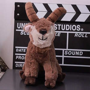 Peluche personalizzato capra animale farcito antelope mascotte giocattoli simulazione realistica decorazione della casa gazebo di natale peluche - Product Image 2