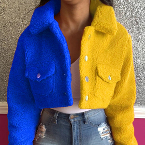 Women Faux Fur Coats Jackets Winter Crop <strong>Tops</strong> Coats Fashionable Girl Trendy Jackets for Women Ladies <strong>Bubble</strong> Down Puffer Coats - Product Image 1