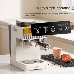 Cafetera Espresso Automática PANCERKA Pequeña con Doble Extracción, Molienda Integrada para Café Caliente/Frío, Ideal para Hogares, Hoteles y Automóviles - Product Image 2
