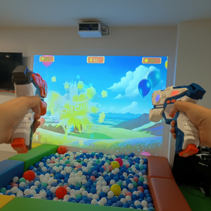 Jouet <span class=keywords><strong>pistolet</strong></span> de <span class=keywords><strong>tir</strong></span> au <span class=keywords><strong>laser</strong></span> avec détection infrarouge, vibrations, effets sonores réalistes, <span class=keywords><strong>pistolet</strong></span> d'entraînement au <span class=keywords><strong>laser</strong></span> pour le divertissement - Product Image 6