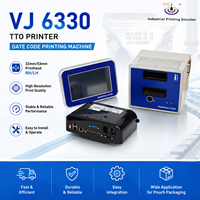 Impresora de Transferencia Térmica Original TTO VJ6330, Máquina de Impresión de Códigos de Fecha para Bolsas de 32 mm/53 mm