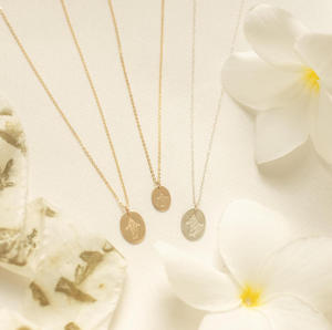 Collier classique en acier inoxydable mini or Christus Jésus, accessoires <span class=keywords><strong>de</strong></span> mode pour femmes, bijoux religieux à base <span class=keywords><strong>de</strong></span> foi chrétienne - Product Image 2