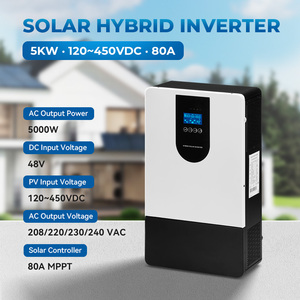 5KW 48V <strong>Parallel</strong> Support Solar Hybrid Inverter with Easy-to-<strong>Use</strong> Interface and Setup - Product Image 2