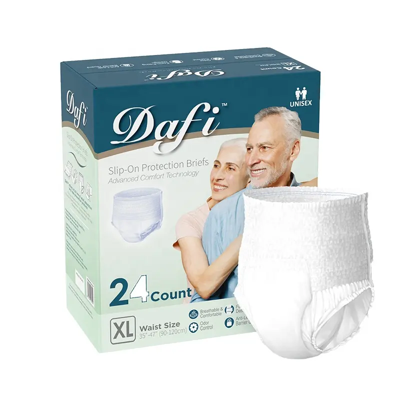 Dames âgées portable Urine jetable adulte incontinence couche-culotte tirer vers le haut couche-culotte