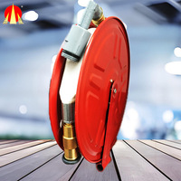 Enrouleur de tuyau d'incendie hydraulique flexible avec sac pour la protection incendie
