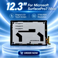 Écran LCD d'origine 12,3 pouces pour Microsoft Surface Pro7 1866, écran tactile LCD, assemblage complet, pièces de réparation
