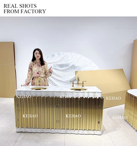 <span class=keywords><strong>Meuble</strong></span> de salle de bain design italien personnalisé <span class=keywords><strong>avec</strong></span> évier en acier inoxydable plateau en marbre <span class=keywords><strong>noir</strong></span> lavabo de petite taille - Product Image 5