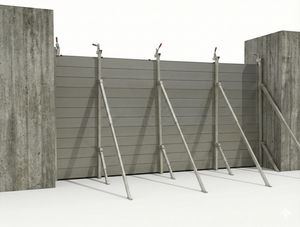 Barrière anti-inondation AquaBarrier authentique et neuve, porte de sécurité contre l'eau, homologuée FM, barrière anti-inondation en aluminium pour maison, garage, entrepôt - Product Image 1