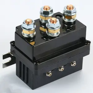 Relé de arranque de grúa de remolque, interruptor maestro de potencia solenoide, Max 450A 500A 12V