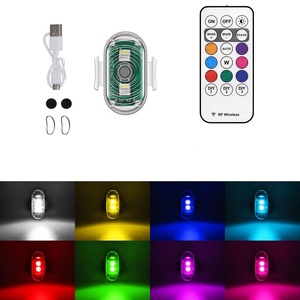 Accessoires d'éclairage LED RGB USB pour <span class=keywords><strong>trottinette</strong></span>, mini lampe décorative étanche à changement de couleur, contrôlée par RF/IR, pour modification de <span class=keywords><strong>trottinette</strong></span> électrique - Product Image 1