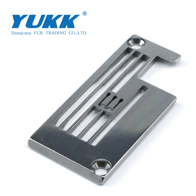 Pegasus W664/WT664 Industrial Interlock Flatlock Sewing Machine Part 257102B56/257102B64 Throat Plate Steel Needle Plate