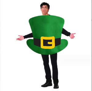 Structure ferme feutre Durable impression <span class=keywords><strong>Saint</strong></span> <span class=keywords><strong>Patrick</strong></span> jour Festival Costume Oktoberfest Costume pour la fête à l'aide - Product Image 2