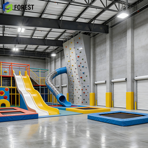 Arena de Trampolines con Estructura de Acero, Acolchado de Seguridad, Centro de Actividades, Fabricante Industrial, Resistente, de Alta Resistencia y Precisión - Product Image 1