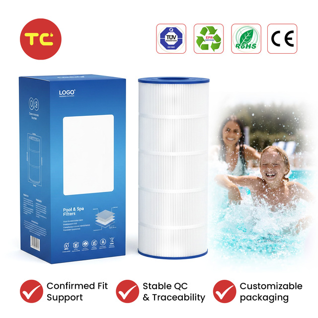 120 Sq Ft Pool Filter Compatible with C1200/CX1200RE/PA120/C-8412/FC-1293, Clearwater II 125, 817-0125N 08055 Water Filter