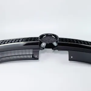 StarNav Pour Golf 6 MK6 Style 2009 2010 2011 2012 2013 Kit de modification de la calandre supérieure centrale du pare-chocs avant de la voiture, extérieur - Product Image 4