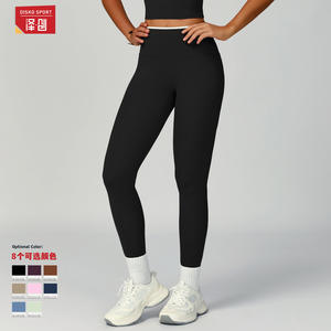 Leggings de yoga taille haute Disko Sport, pantalon extensible à séchage rapide pour le yoga, la course à pied et le fitness, collants de sport pour femmes - Product Image 5