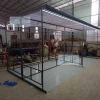 Présentoir coulissant direct usine pour panneaux WPC, carreaux de céramique, échantillons de pierre, dalles de marbre et quartz pour showroom