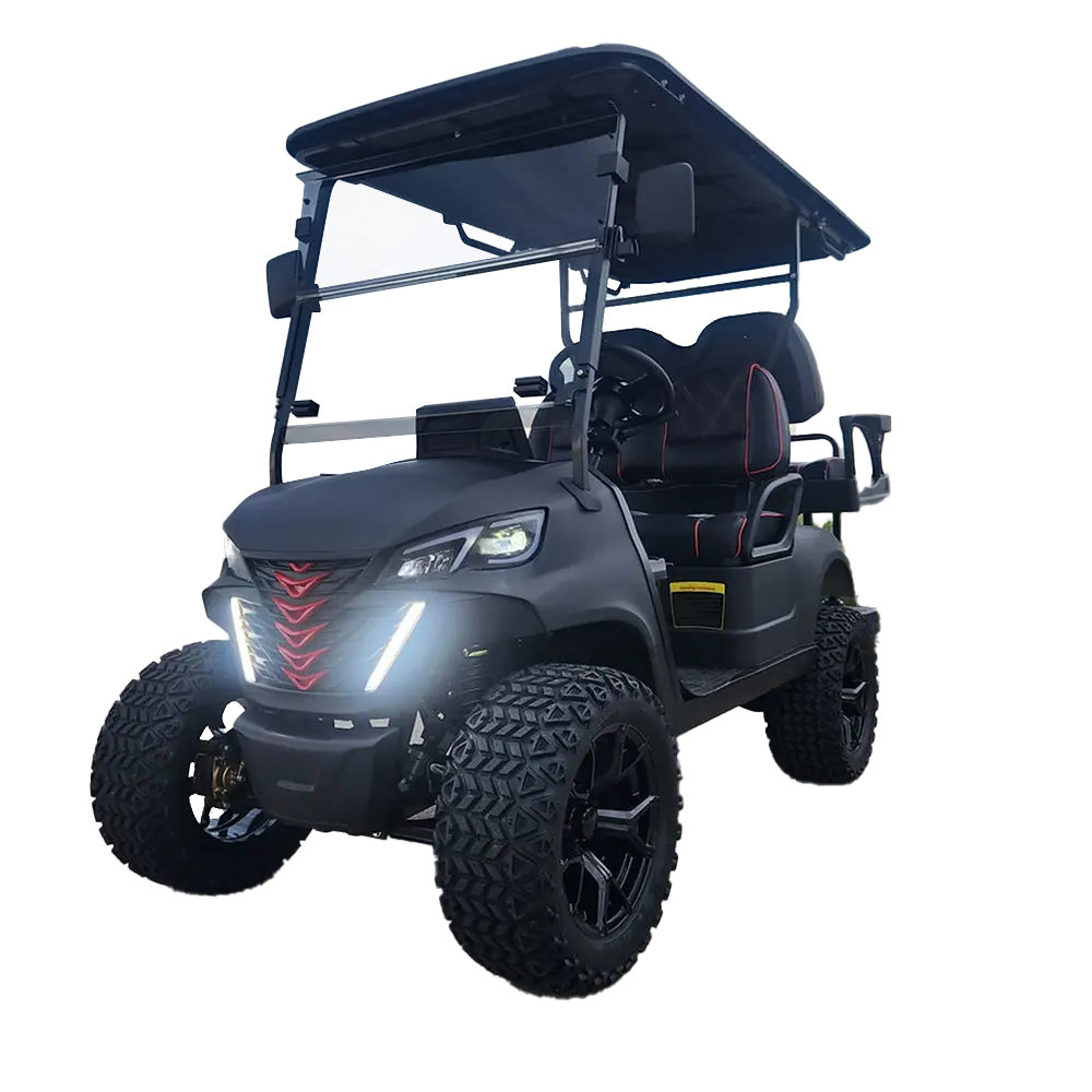 Beemotor Op Maat 4 6 8 Seater 48V Elektrische Golfkar Met Uitgeruste Staart Caddie Staande Positie