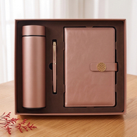 Kit Cadeau d'Entreprise Personnalisé : Carnet, Thermos, Stylo, Pack de Bureau