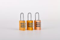 Cadenas à combinaison à 3 et 4 chiffres en alliage d'aluminium, cadenas à code coloré pour casier de gym, armoire, bagages de voyage
