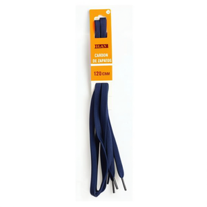 Cordones Ilan de 120 cm, Azul Marino, para Zapatillas Deportivas - Product Image 2